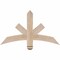 Ekena Millwork Alberta Smooth Timber Gable Bracket, Douglas Fir, 36"W x 21"H x 3 1/2"D x 3 1/2"F, 14/12 Pitch GBW036X21X0404ALB00SDF - alternate 1